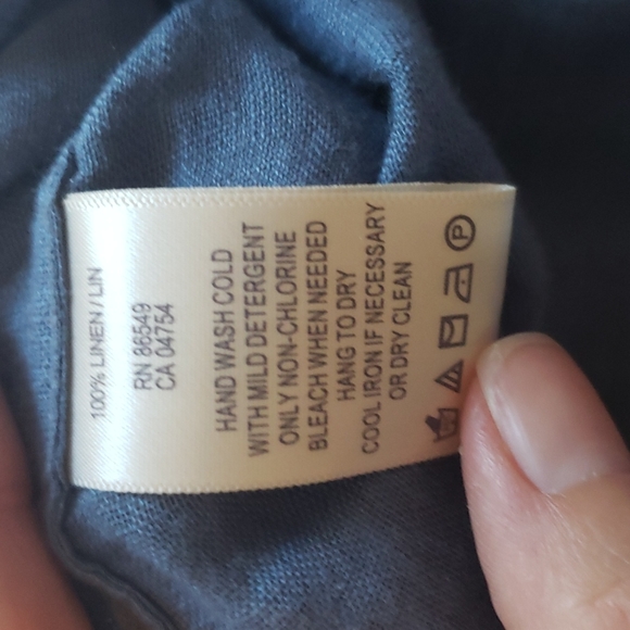 Tommy Bahama Linen Shirt Medium - Picture 7 of 8